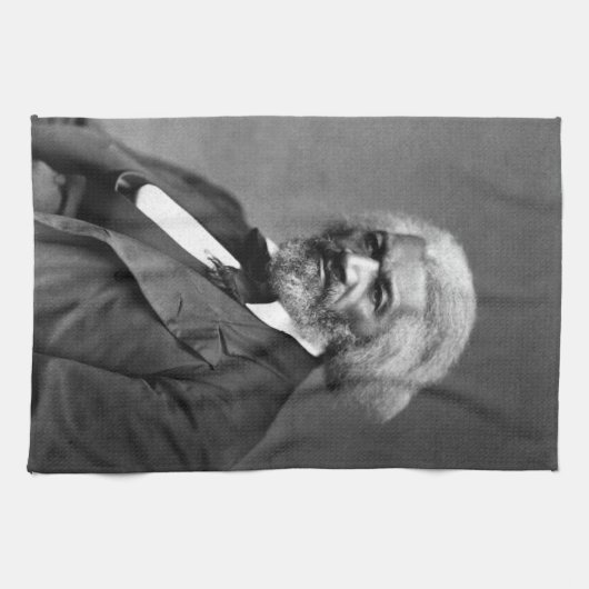 Old Fr3d3rick Bailey Douglas Afro-Amerikaanse held Theedoek (Horizontaal)