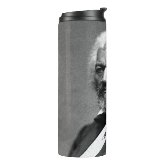 Old Fr3d3rick Bailey Douglas Afro-Amerikaanse held Thermosbeker (Gedraaid links)