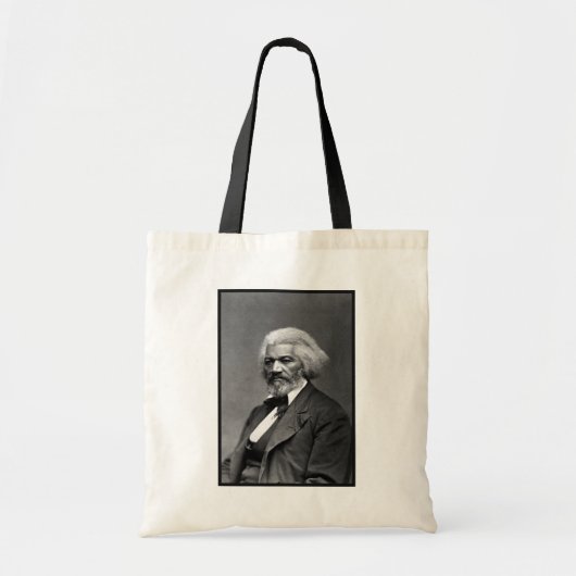Old Fr3d3rick Bailey Douglas Afro-Amerikaanse held Tote Bag (Voorkant)