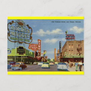Old Fremont St., Las Vegas  Briefkaart