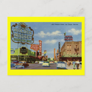 Old Fremont St., Las Vegas  Briefkaart