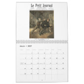 Old French Crime Calendar Kalender (Mar 2027)