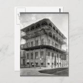 Old French Quarter House Briefkaart (Voorkant / Achterkant)