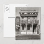 Old French Quarter House Briefkaart (Voorkant / Achterkant)