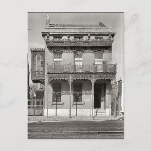 Old French Quarter House Briefkaart (Voorkant)