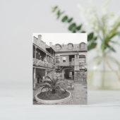 Old French Quarter Patio Briefkaart (Staand voorkant)