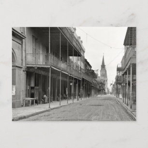 Old French Quarter Street Briefkaart