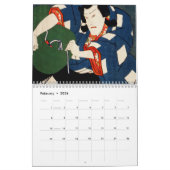 Old Funny Colorful  Japanse Actor Kalender (Feb 2026)