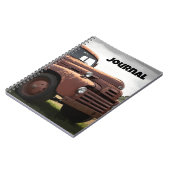 Old Funny Truck  Classic Car Journal Notitieboek (Linkerzijde)