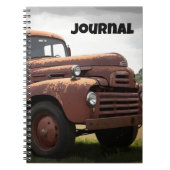Old Funny Truck  Classic Car Journal Notitieboek (Voorkant)