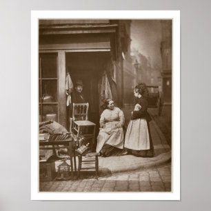 Old Furniture, van 'Street Life in London', 1877- Poster