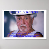 Old Geezer Poster (Voorkant)
