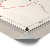 Old George Washington National Forest Map (1964) Poster (Hoek)