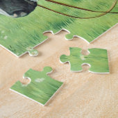 Old German Horse Oil Painting Portrait from 1924 Legpuzzel (Zijkant)