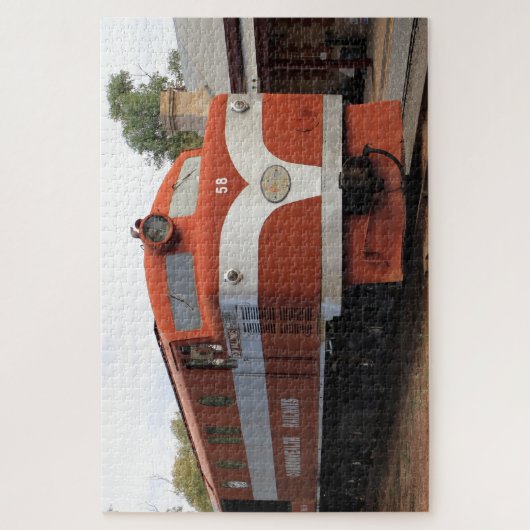Old Ghan locomotief, Alice Springs, Australië Legpuzzel (Verticaal)