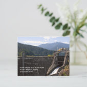 Old Glines Canyon Dam Briefkaart (Staand voorkant)