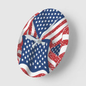 Old Glory All American - Amerikaanse vlag Ronde Klok (Hoek)