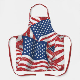 Old Glory All American - Amerikaanse vlag Schort