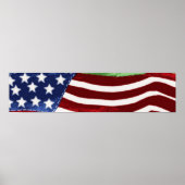 Old Glory Banner Poster (Voorkant)