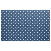 Old Glory Blauw Witte Polka Dots Stof (Fat Quarter)