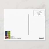Old Glory Briefkaart (Achterkant)