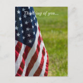 Old Glory Briefkaart (Voorkant)