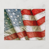 Old Glory Briefkaart (Voorkant)