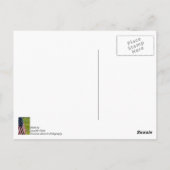 Old Glory Briefkaart (Achterkant)