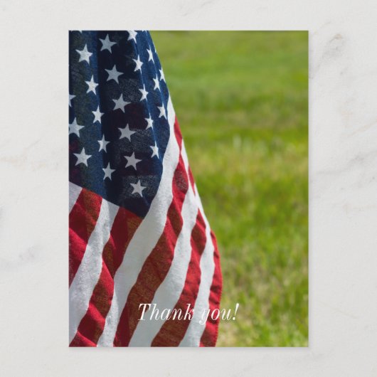 Old Glory Briefkaart (Voorkant)