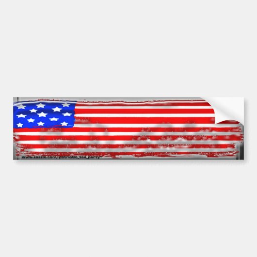 Old Glory Bumpersticker (Voorkant)