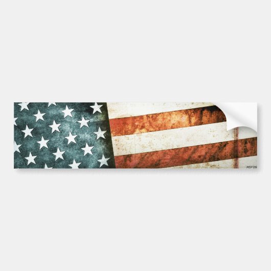 Old Glory Bumpersticker (Voorkant)