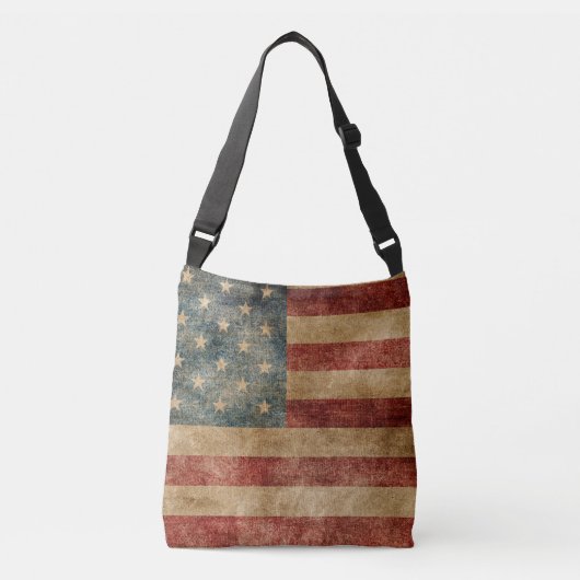 Old Glory Crossbody Tas (Voorkant)