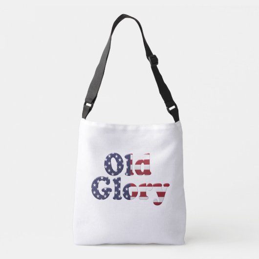 Old Glory Crossbody Tas (Achterkant)
