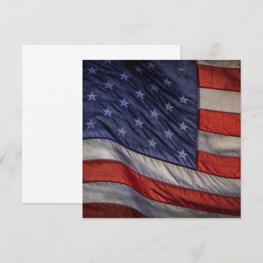 Old Glory Kaart (Voorkant / Achterkant)