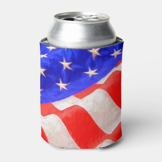 Old Glory Koelbox Blikjeskoeler (Blikje Voorkant)