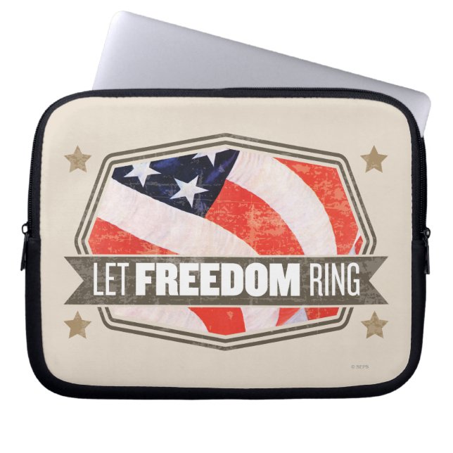 Old Glory Laptop Sleeve (Voorkant)