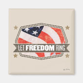 Old Glory Magneet (Voorkant)