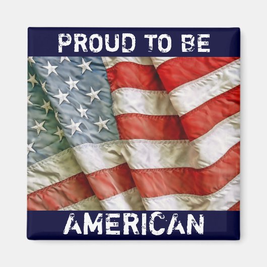 Old Glory Magneet (Voorkant)