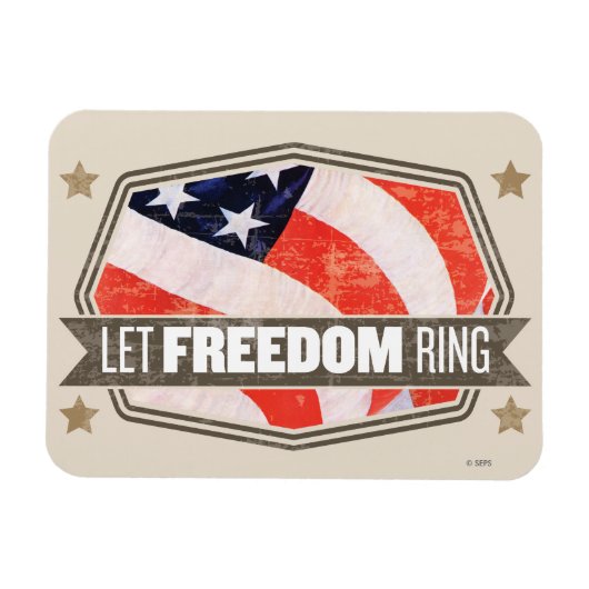 Old Glory Magneet (Horizontaal)