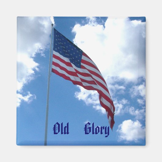 Old Glory Magnet (Voorkant)