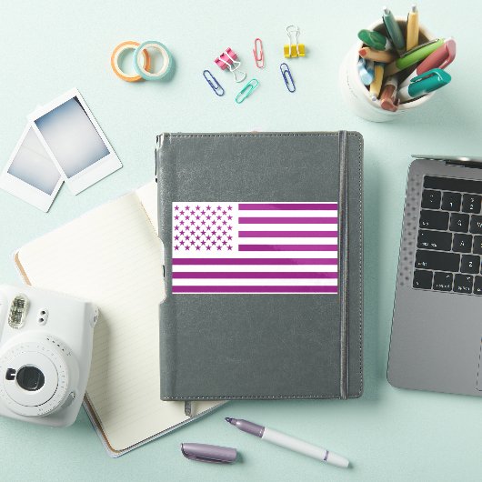 Old Glory Paarse editie Sticker (iPad Cover)