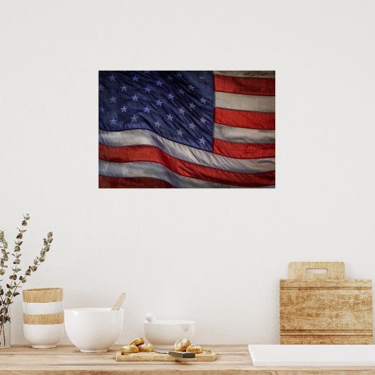 Old Glory Poster (Keuken)