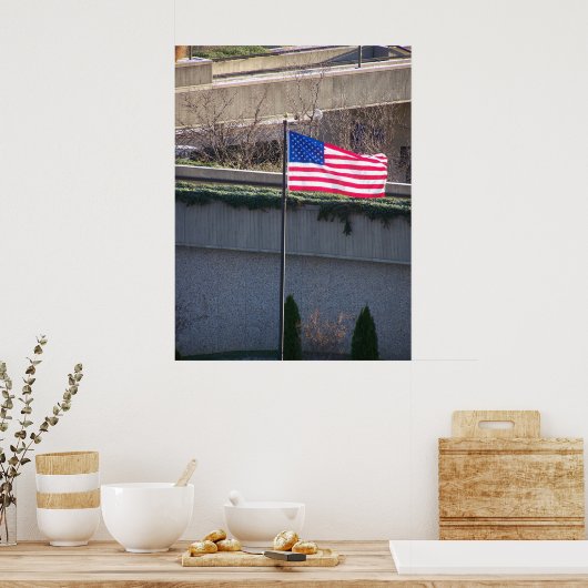 Old Glory Poster (Keuken)