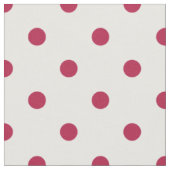 Old Glory Red Polka Dots Stof (Close Up)