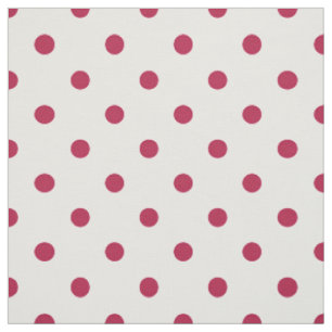 Old Glory Red Polka Dots Stof