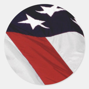 Old Glory Ronde Sticker