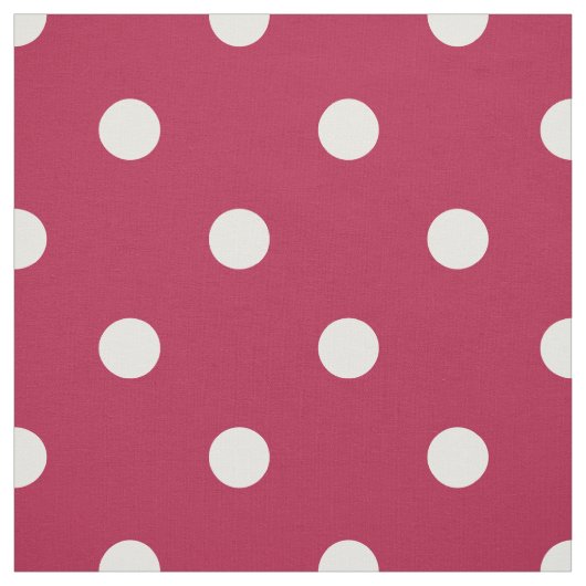 Old Glory Rood Wit Stippen (grote schaal) Stof (Swatch)