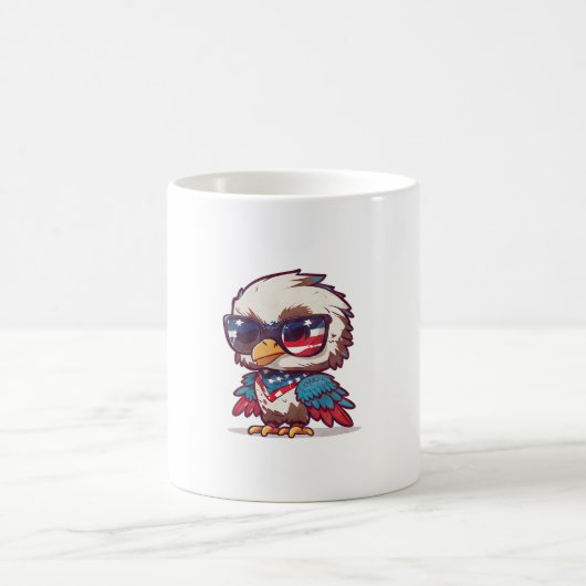 Old Glory Shines: Patriottische 4 juli Mokken & Cu (Center)