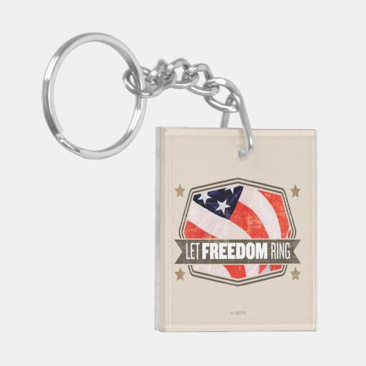 Old Glory Sleutelhanger (Voorkant Links)