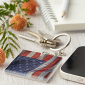 Old Glory Sleutelhanger (Voorkant Rechts)